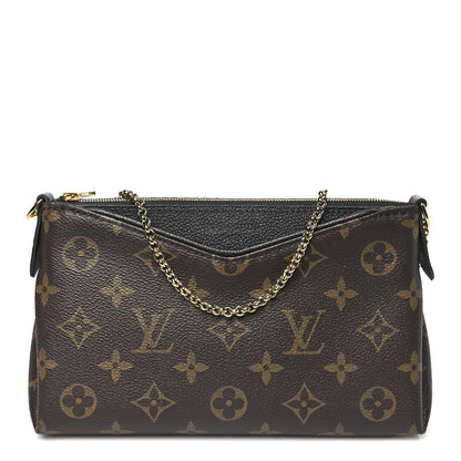 Louis Vuitton Monogram Pallas Clutch Blue Marine 1 of 10