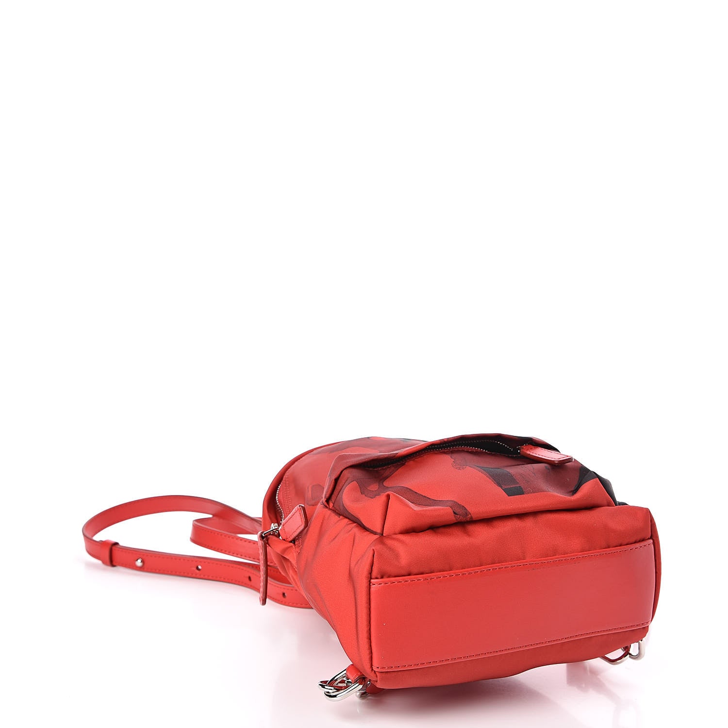 GIVENCHY ナノ バックパック Givenchy Red Nylon Bambi Print Nano Backpack Bag | Yoogi's Closet
