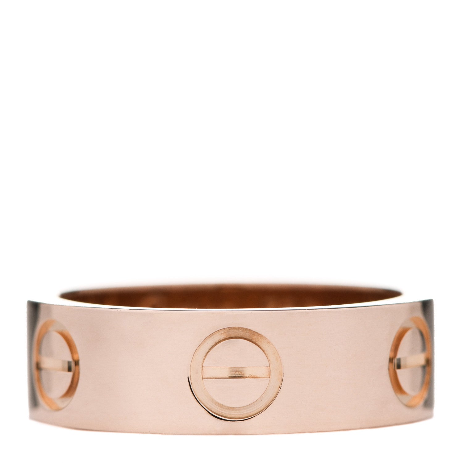 Cartier 18K Pink Gold 5.5mm LOVE Ring 48 4.5 1 of 5