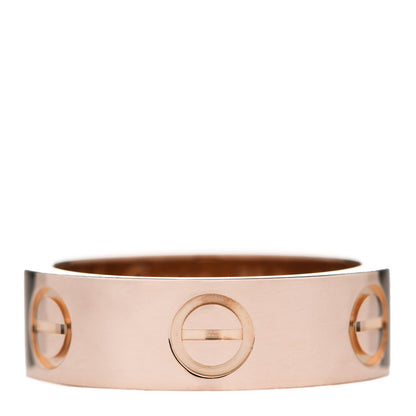 Cartier 18K Pink Gold 5.5mm LOVE Ring 48 4.5 1 of 5