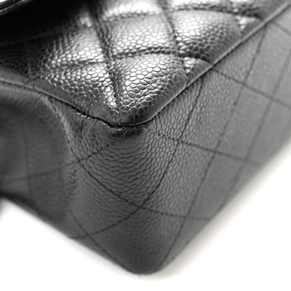 Chanel Caviar Quilted Small Double Flap Black 12 of 12