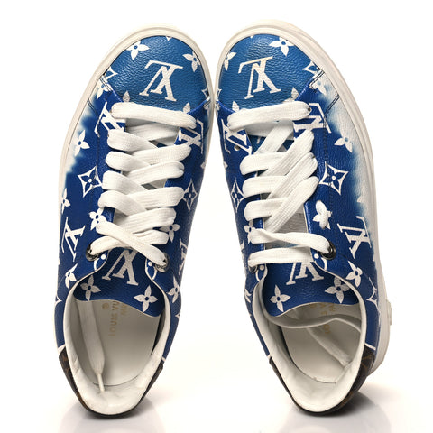 Monogram Escale Time Out Sneakers 38 Blue