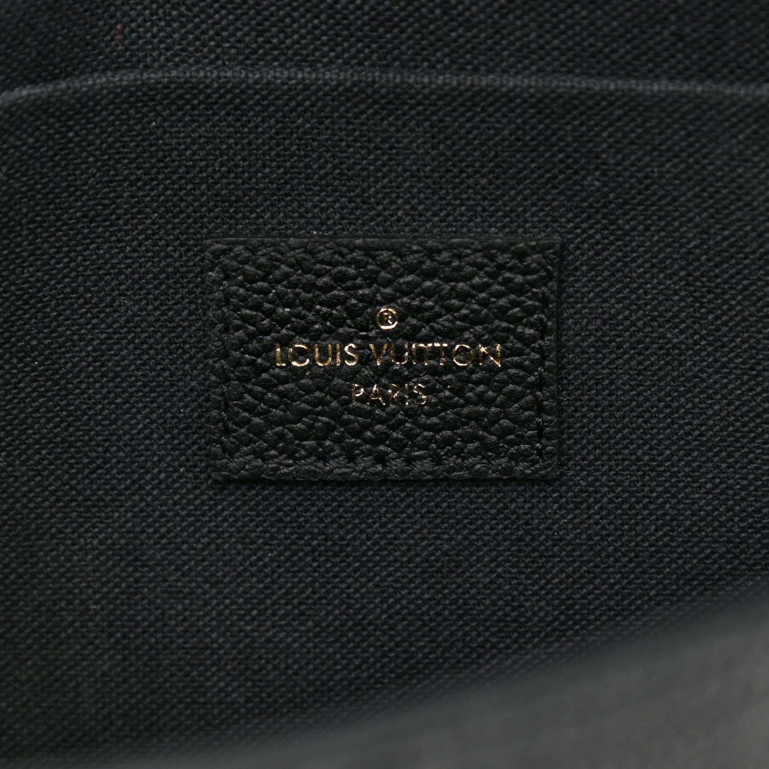 Louis Vuitton Empreinte Pochette Felicie Chain Wallet Black 7 of 12