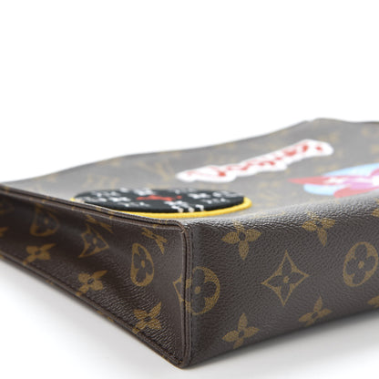 Louis Vuitton Monogram Travel Stickers Toiletry Pouch 26 5 of 7