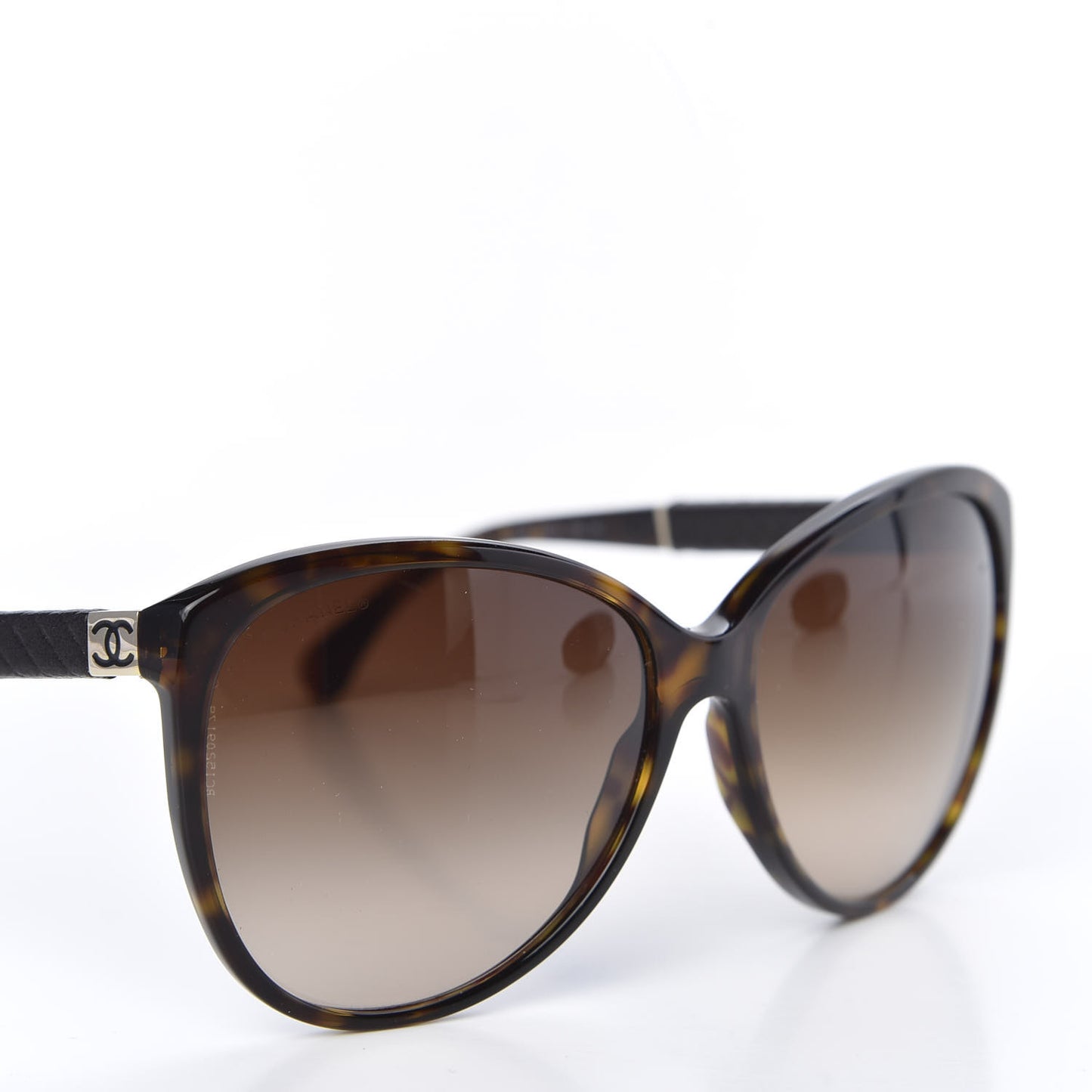 Quilted CC Sunglasses 5225-Q Tortoise