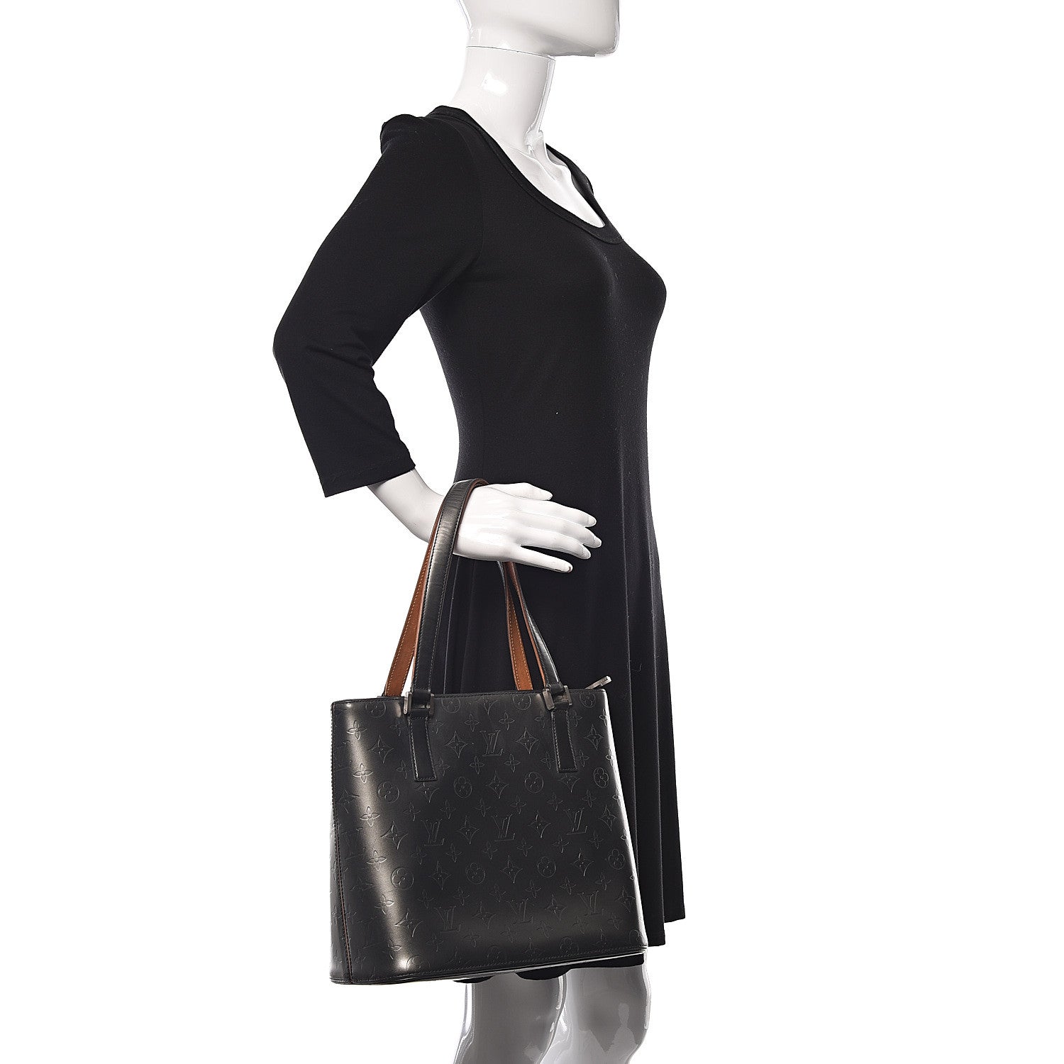 Louis Vuitton Mat Monogram Stockton Black 2 of 11