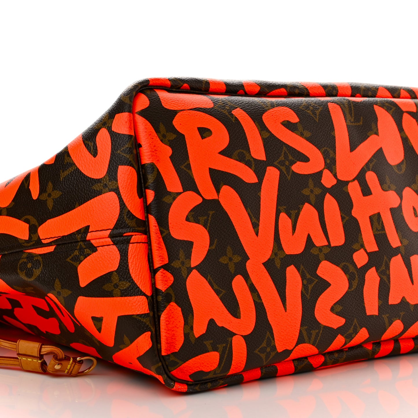 Monogram Graffiti Neverfull GM Orange