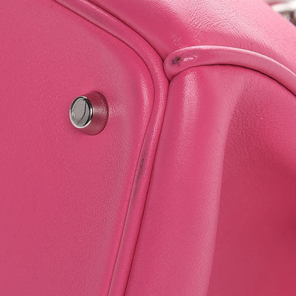 Christian Dior Calfskin Small Diorissimo Tote Pink 11 of 13