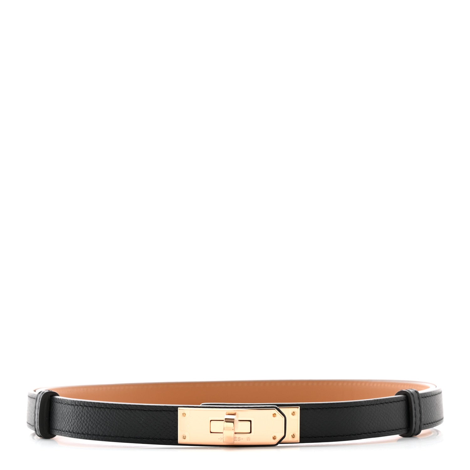 Hermes Epsom Kelly Belt Black 1 of 6