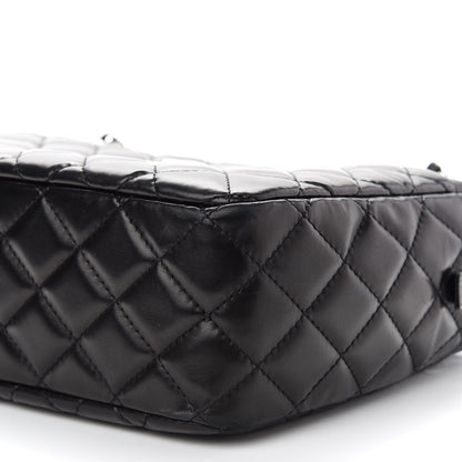Chanel Lambskin Quilted Medium Camera Case Black 9 of 9