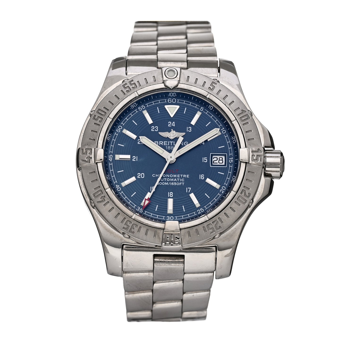 Stainless Steel 41mm Colt Automatic Watch Blue A17380