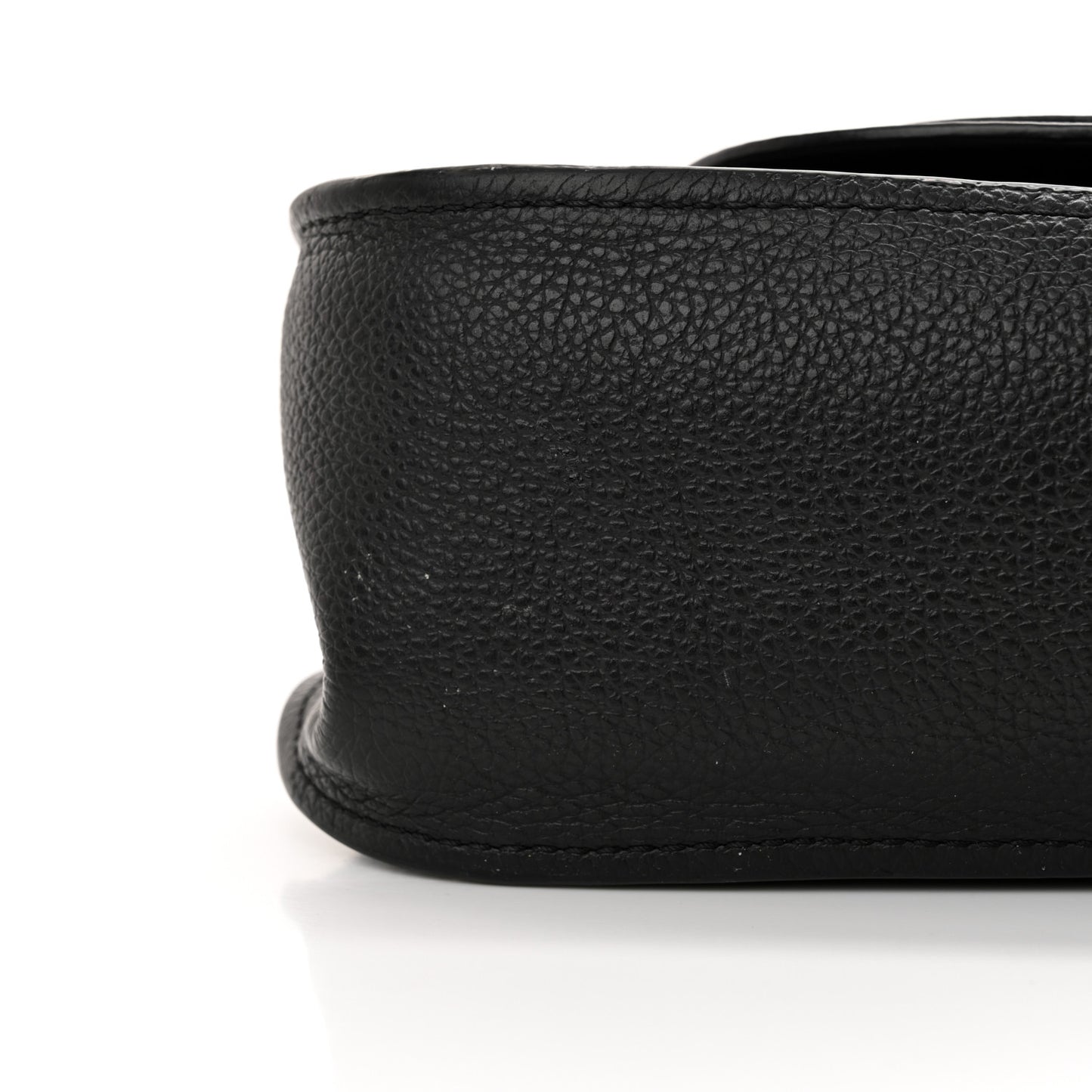 Calfskin Small Marcie Satchel Black