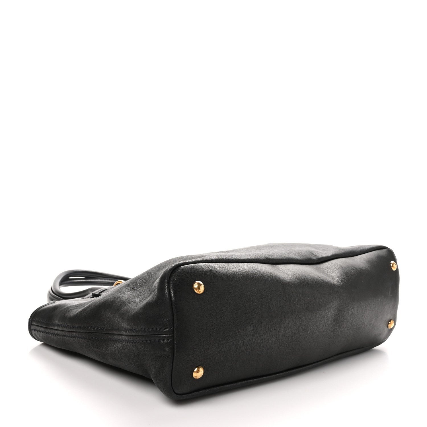 Miu Miu Nappa Medium Aventure Bag Black 4 of 10