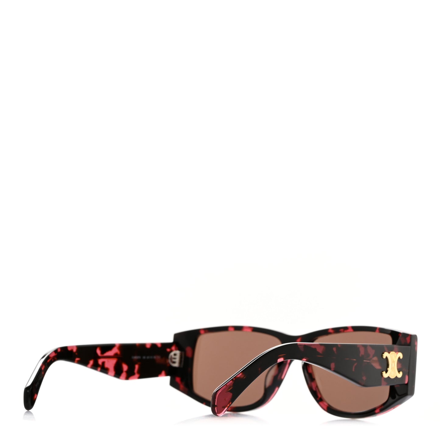 Acetate Triomphe Sunglasses CL40227U Pink Havana