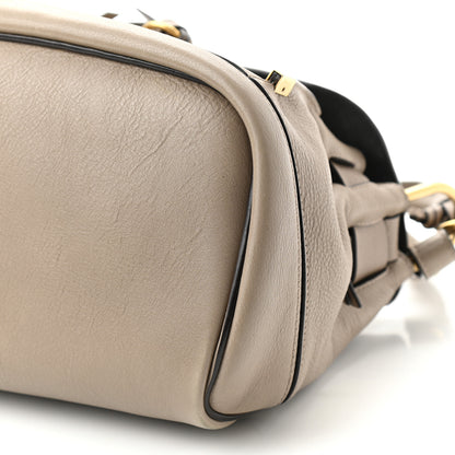Chloe Suede Calfskin Small Owen Flap Bag Motty Grey 9 of 9