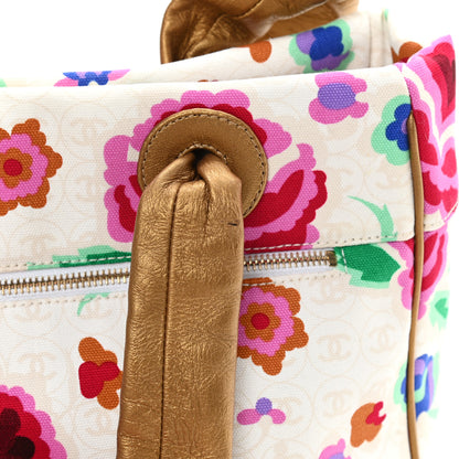 Chanel Canvas Floral Print Tote Multicolor 11 of 12
