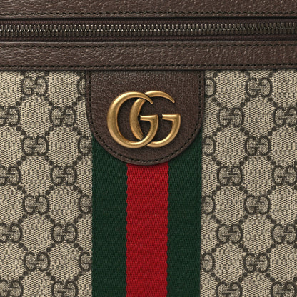 Gucci GG Supreme Monogram Web Small Ophidia Messenger Bag Brown 7 of 7