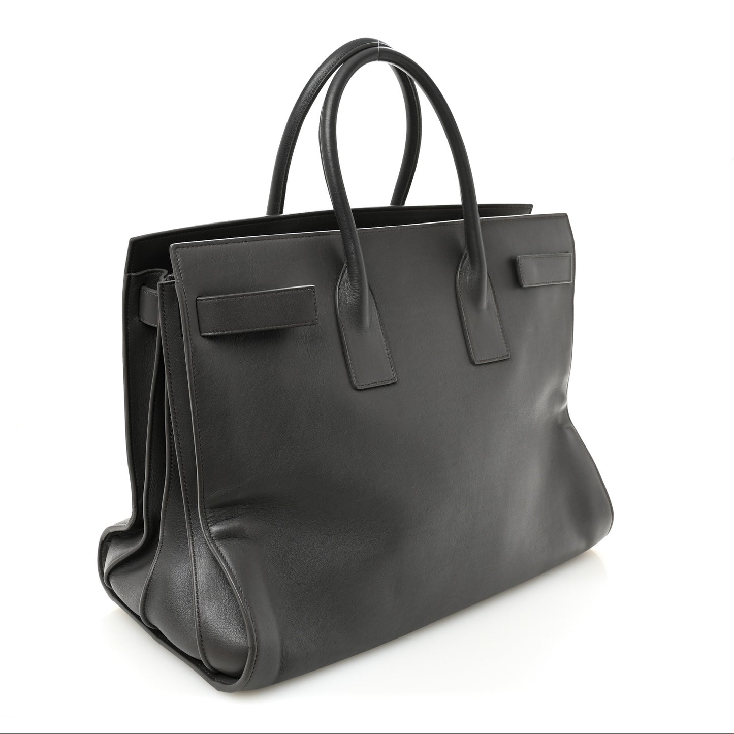 Calfskin Large Sac de Jour Carryall Grey