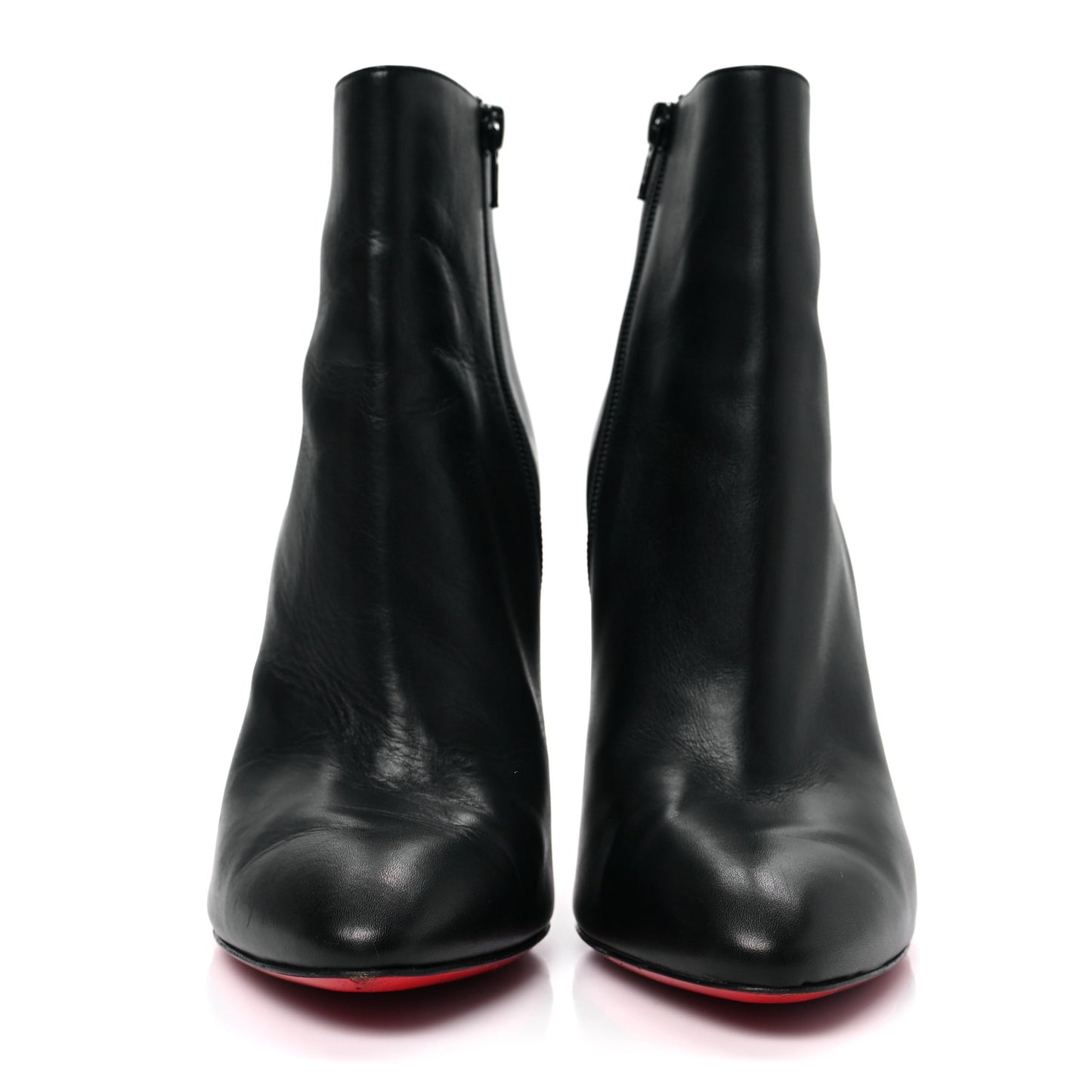 Calfskin Eloise Booty 100 Ankle Boots 37.5 Black