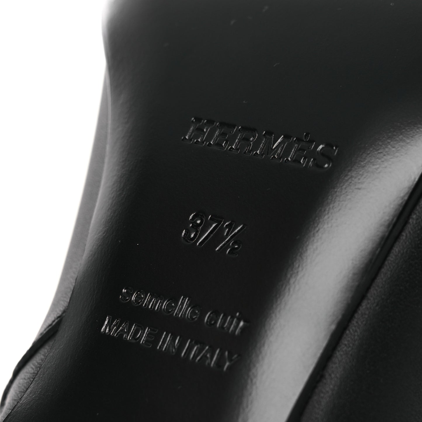 Calfskin Hommage Ankle Boots 37.5 Black