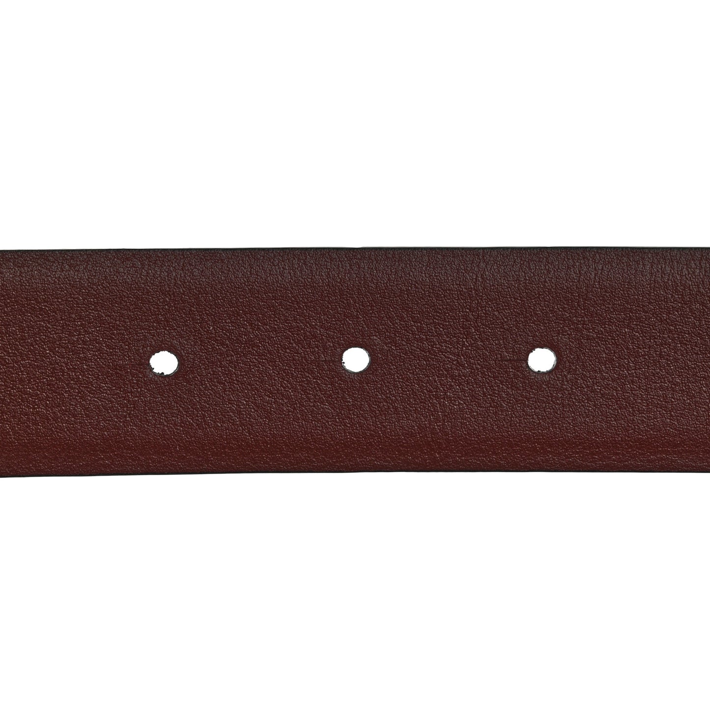 Calfskin CC Reversible Belt 70 Black Burgundy
