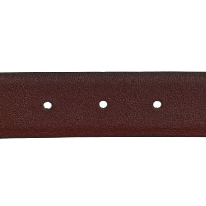 Chanel Calfskin CC Reversible Belt 70 Black Burgundy 6 of 10