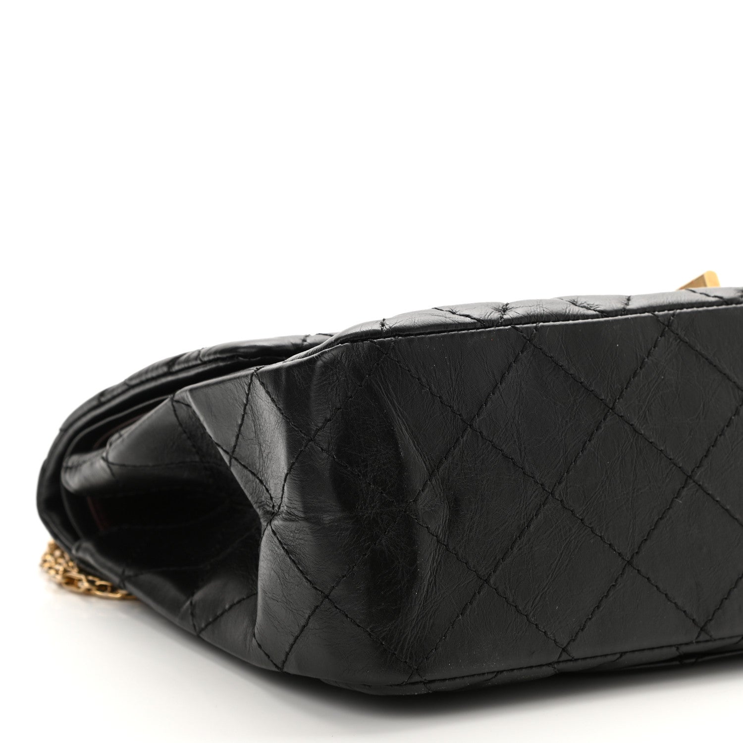Chanel Aged Calfskin Quilted 2.55 Reissue 227 Flap Black 8 of 9
