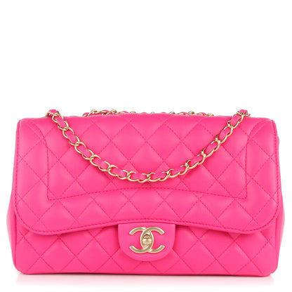 Chanel Lambskin Quilted Medium Mademoiselle Chic Flap Pink 1 of 8