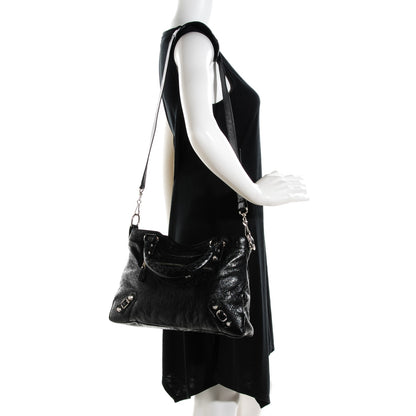 Balenciaga Agneau Giant 12 Silver Hardware Town Black 2 of 9