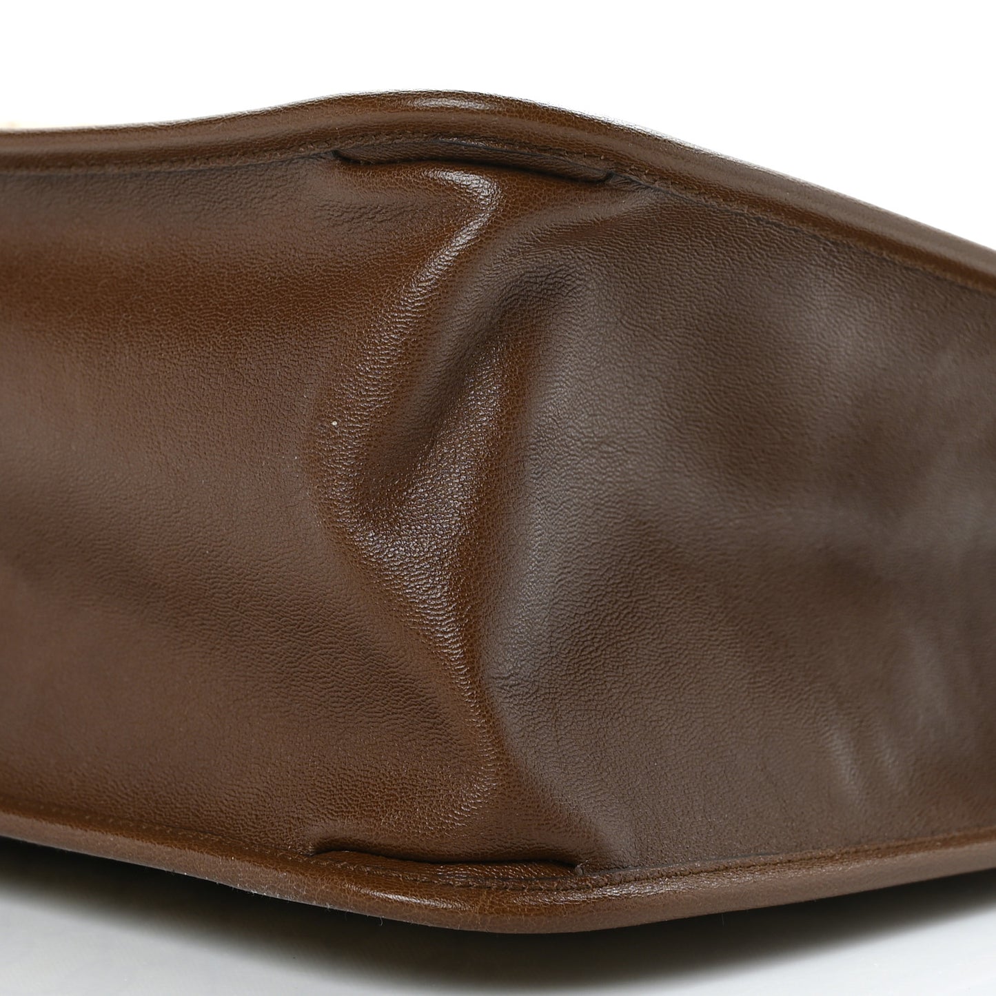 Monogram Horsebit 1955 Tote Bag Beige Brown Sugar