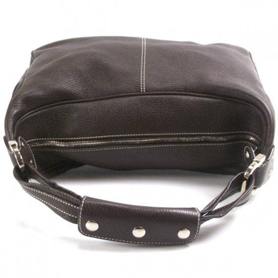 FASHIONPHILE JPTODSLeatherLargeMickyChocolate 6 of 11
