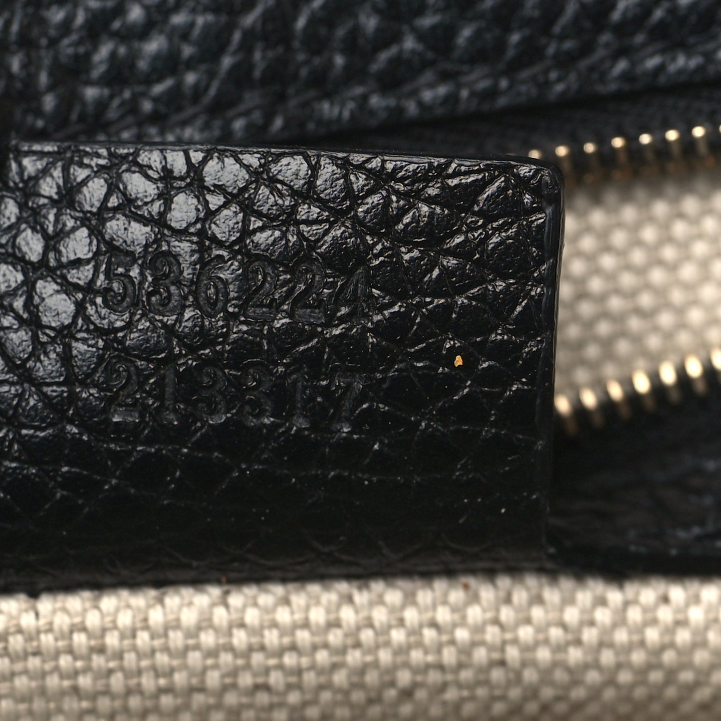 Pebbled Calfskin Medium Soho Flap Crossbody Black
