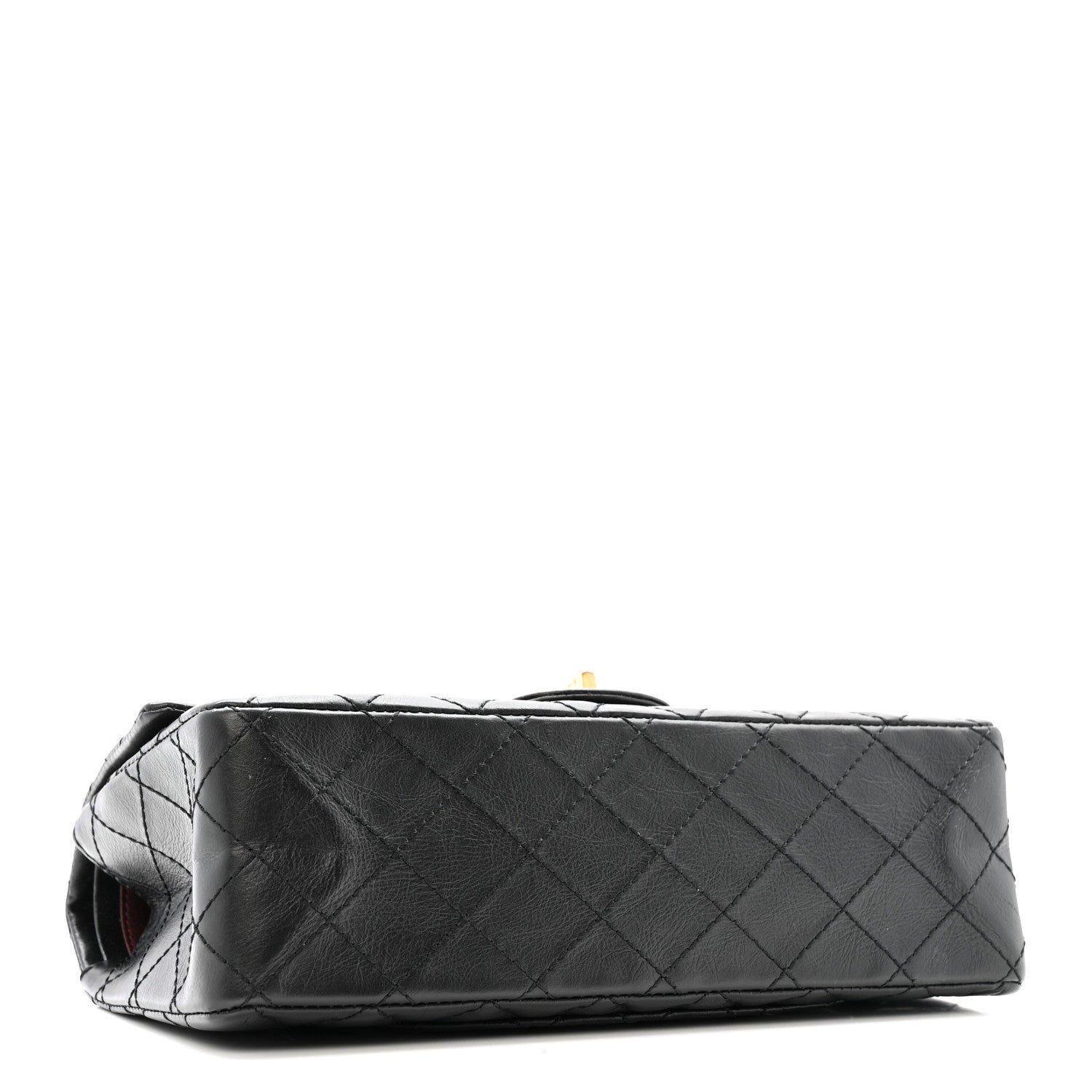Chanel Aged Calfskin Quilted 2.55 Reissue 225 Flap Black 4 of 11