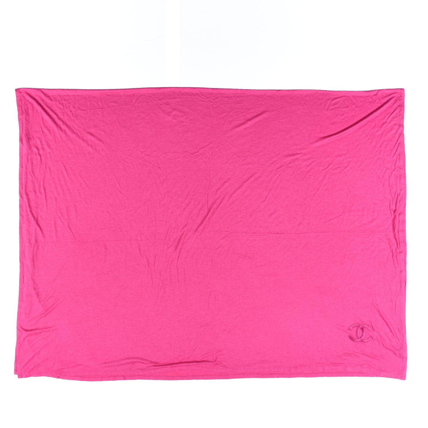 Chanel Modal Cashmere Scarf Shawl Pink 2 of 4