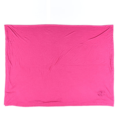 Chanel Modal Cashmere Scarf Shawl Pink 2 of 4