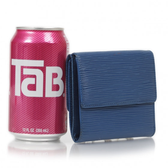 Epi Elise Wallet Blue
