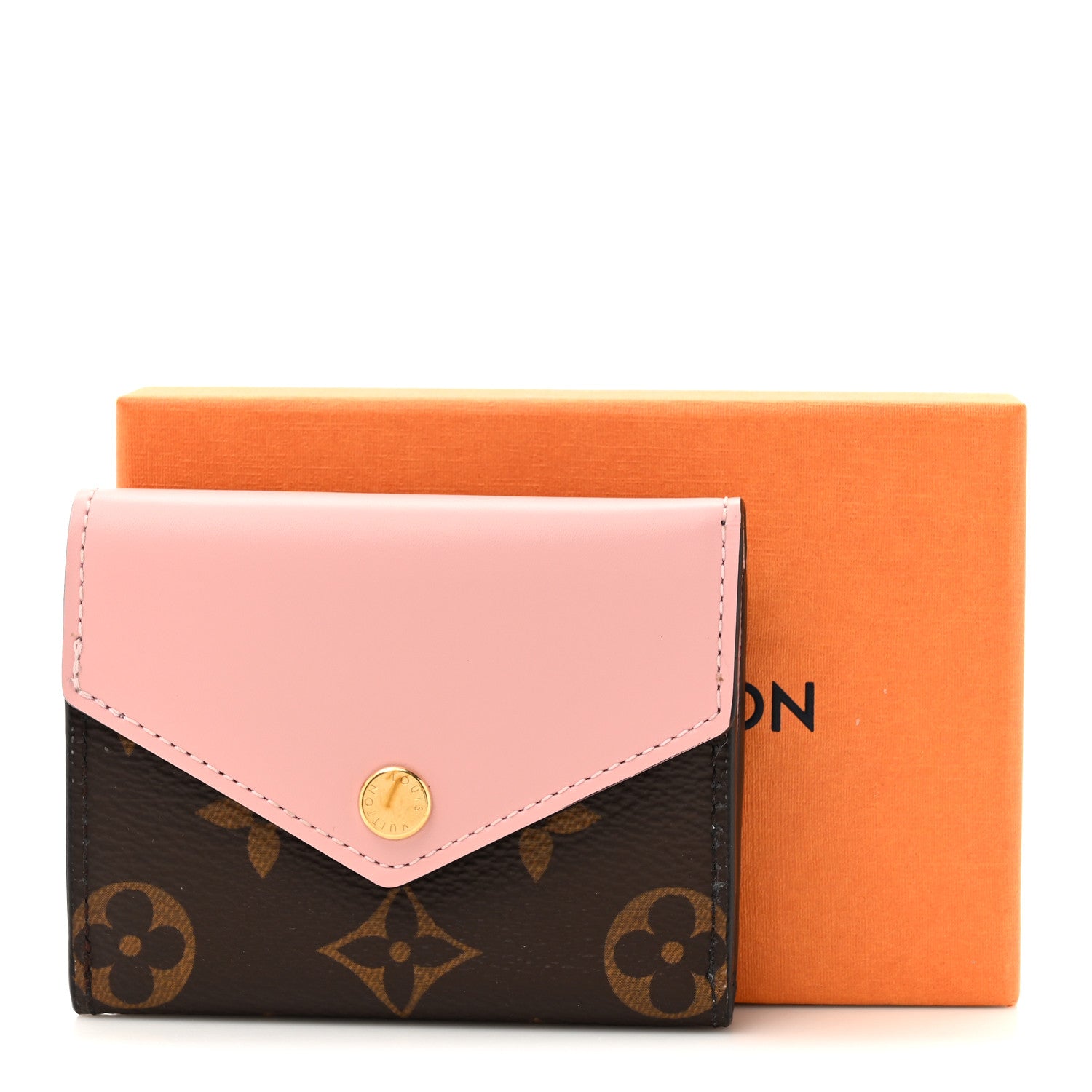 Louis Vuitton Monogram Zoe Wallet Rose Ballerine 9 of 9