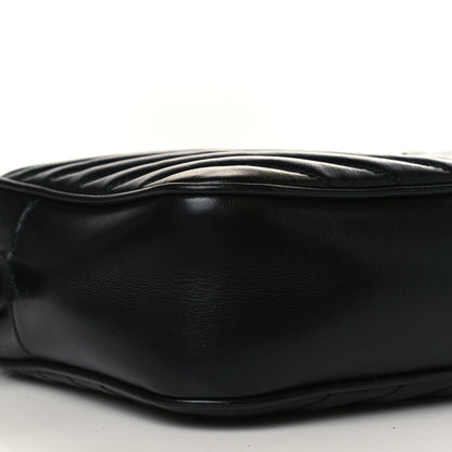 Saint Laurent Calfskin Matelasse Monogram Lou Camera Bag Black 7 of 8