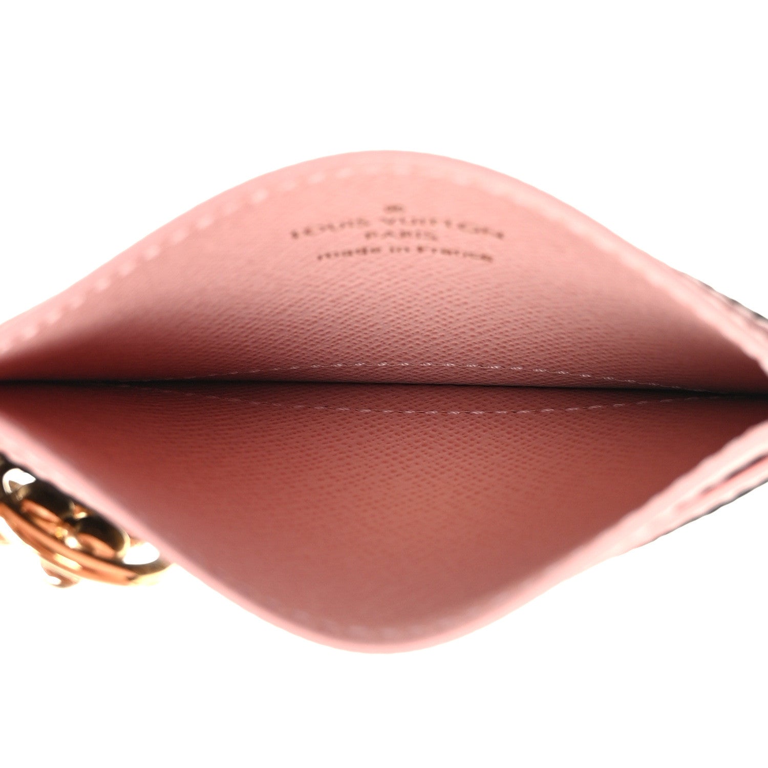 Louis Vuitton Monogram LV Charms Card Holder Rose Ballerine 5 of 7