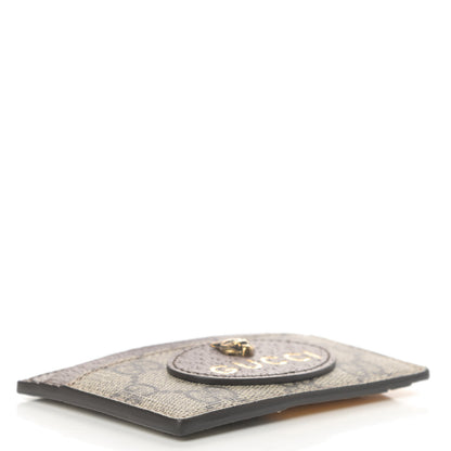 Gucci GG Supreme Monogram Neo Vintage Card Holder Beige Crop New Acero 4 of 7