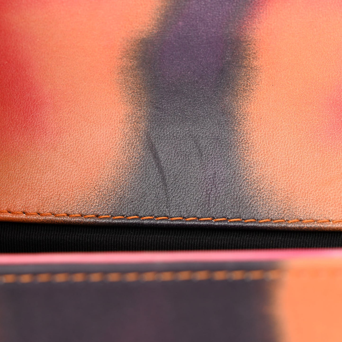 Printed Lambskin Quilted Medium Flower Power Boy Flap