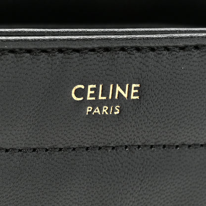 Celine Goatskin Matelasse Chain Shoulder Bag Black 6 of 8