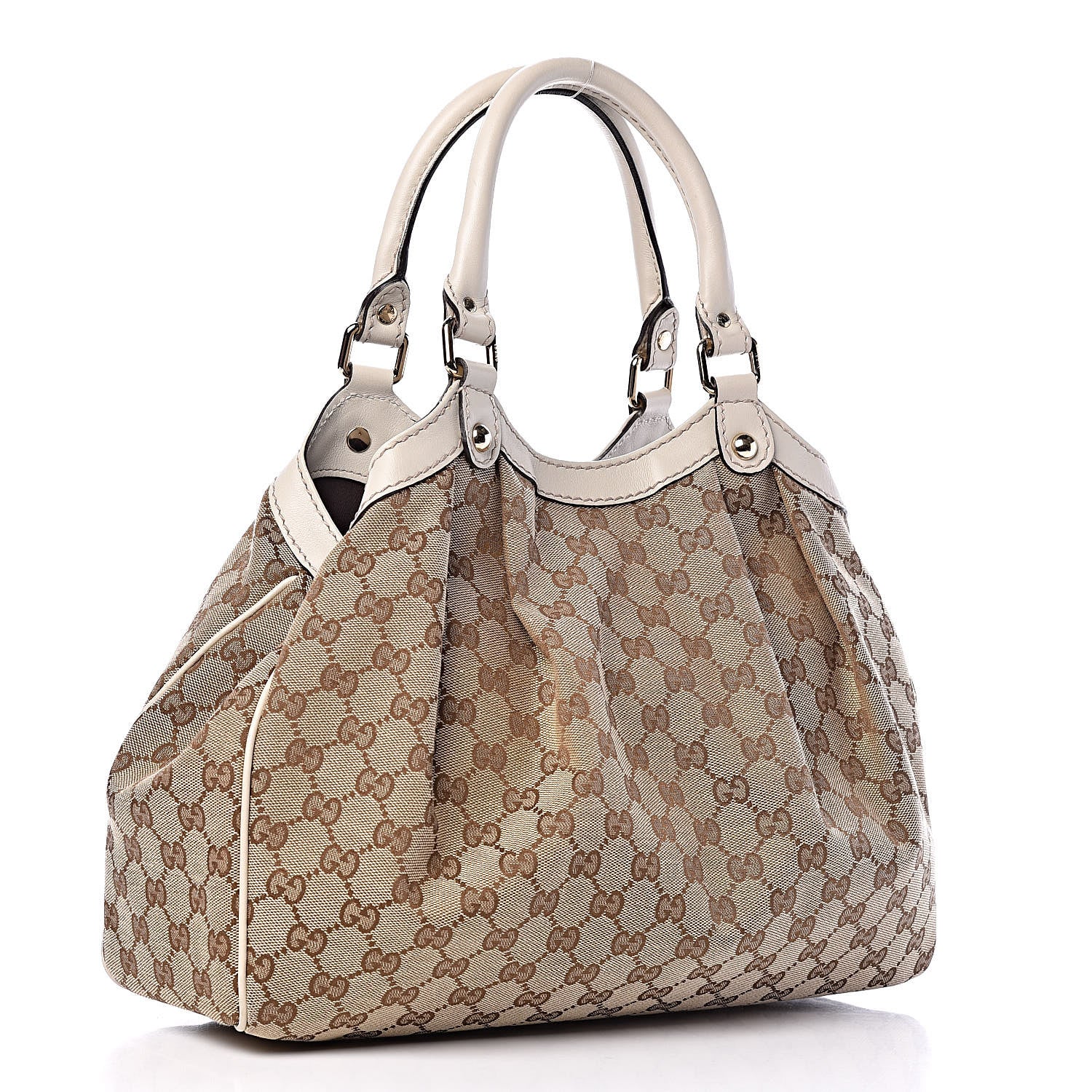 Gucci Monogram Medium Sukey Tote Off White 3 of 9
