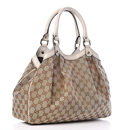 Gucci Monogram Medium Sukey Tote Off White 3 of 9