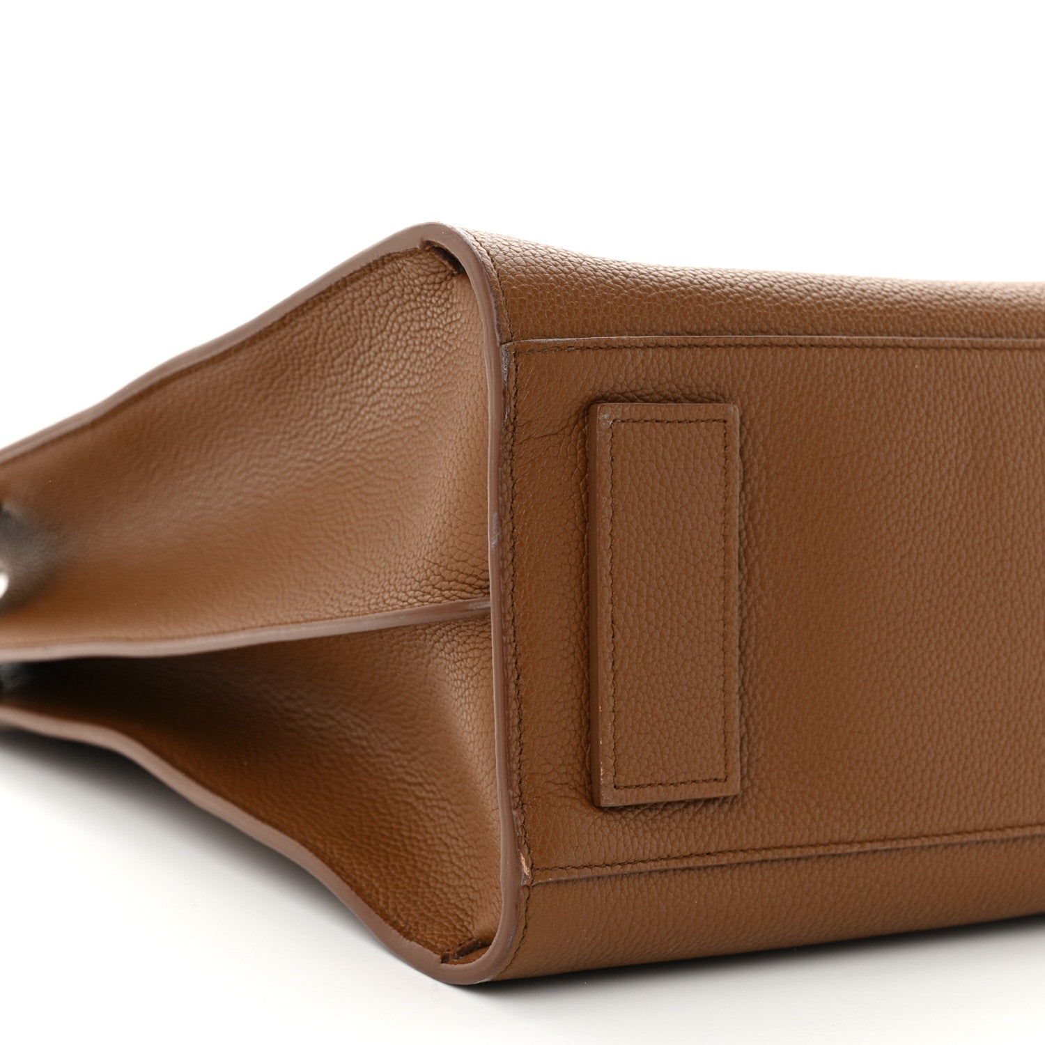 Saint Laurent Grained Calfskin Sac De Jour Souple North South Tote Brown 9 of 11