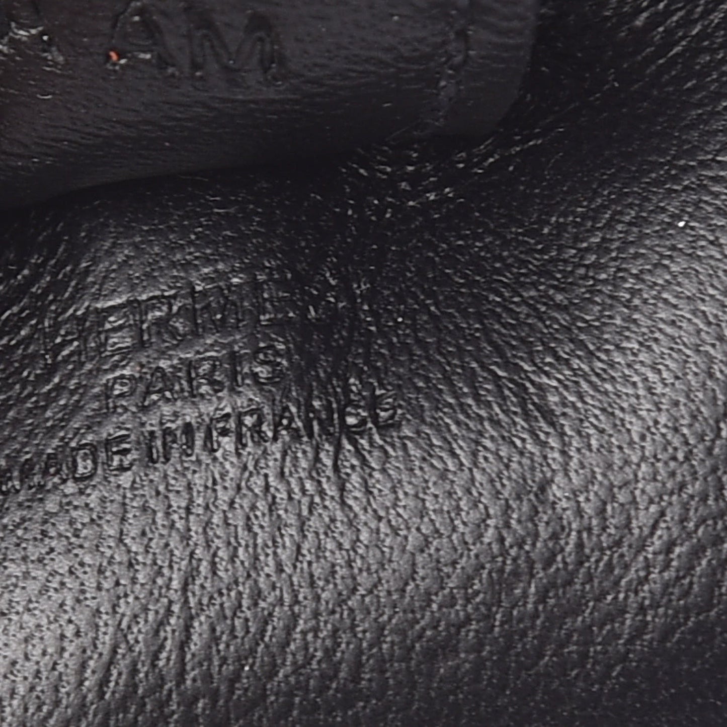 Milo Lambskin Grigri Rodeo Horse Bag Charm PM So Black