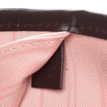 Louis Vuitton Damier Ebene Neo Neverfull MM Rose Ballerine 10 of 10