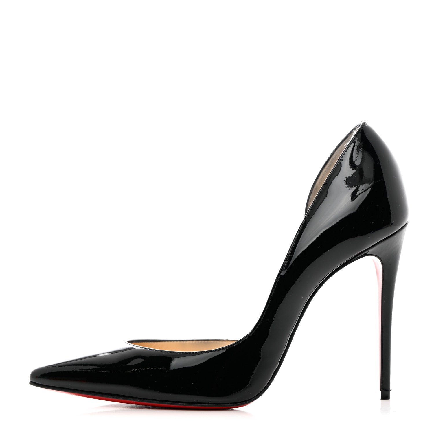 Christian Louboutin Patent Iriza 100 Pumps 37 Black 1 of 11