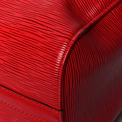 Louis Vuitton Epi Speedy 25 Castillan Red 12 of 13