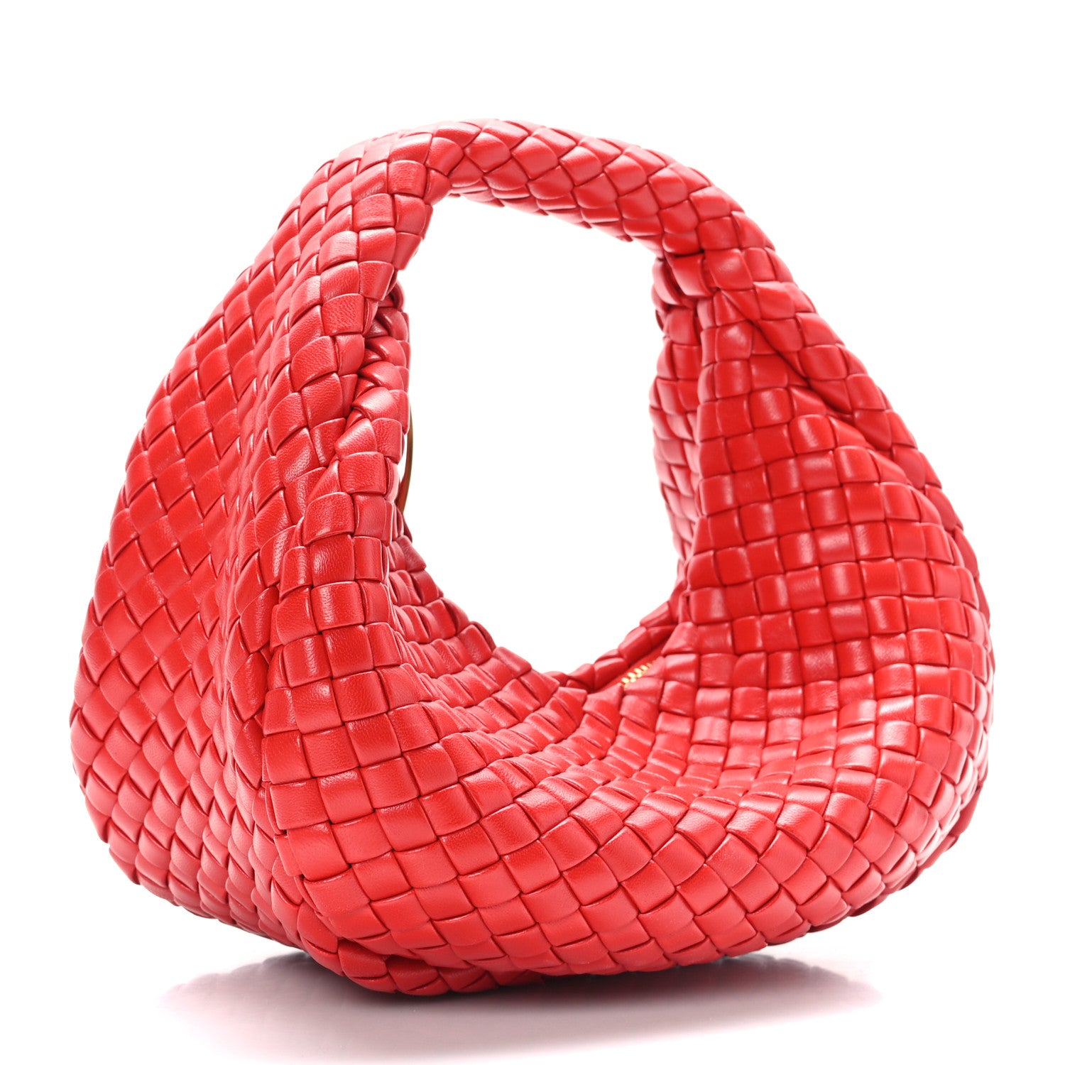 Bottega Veneta Nappa Intrecciato Mini Padded Jodie Red 3 of 10